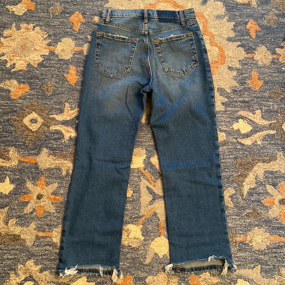 Abercrombie Erin Ankle Straight Ultra High Rise Jeans - Picture 10 of 13